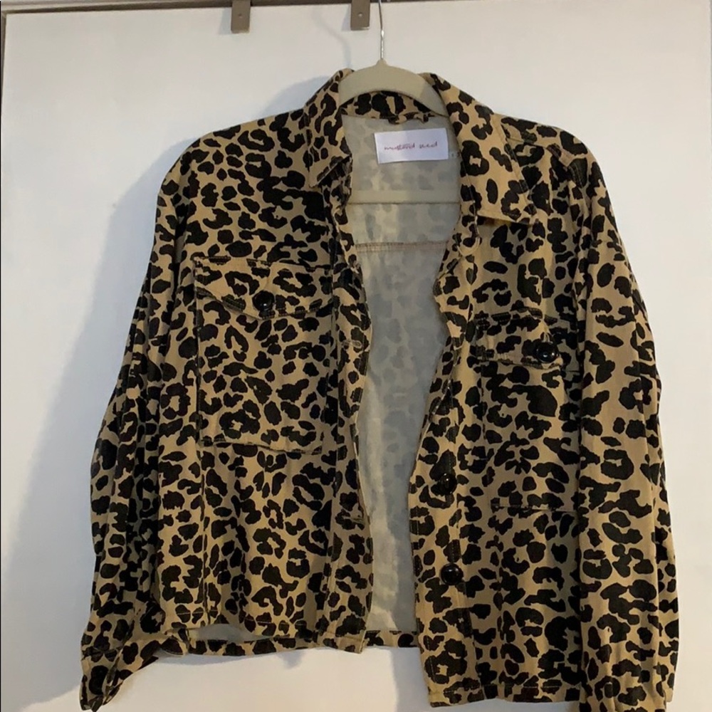 Oversized Leopard Jacket